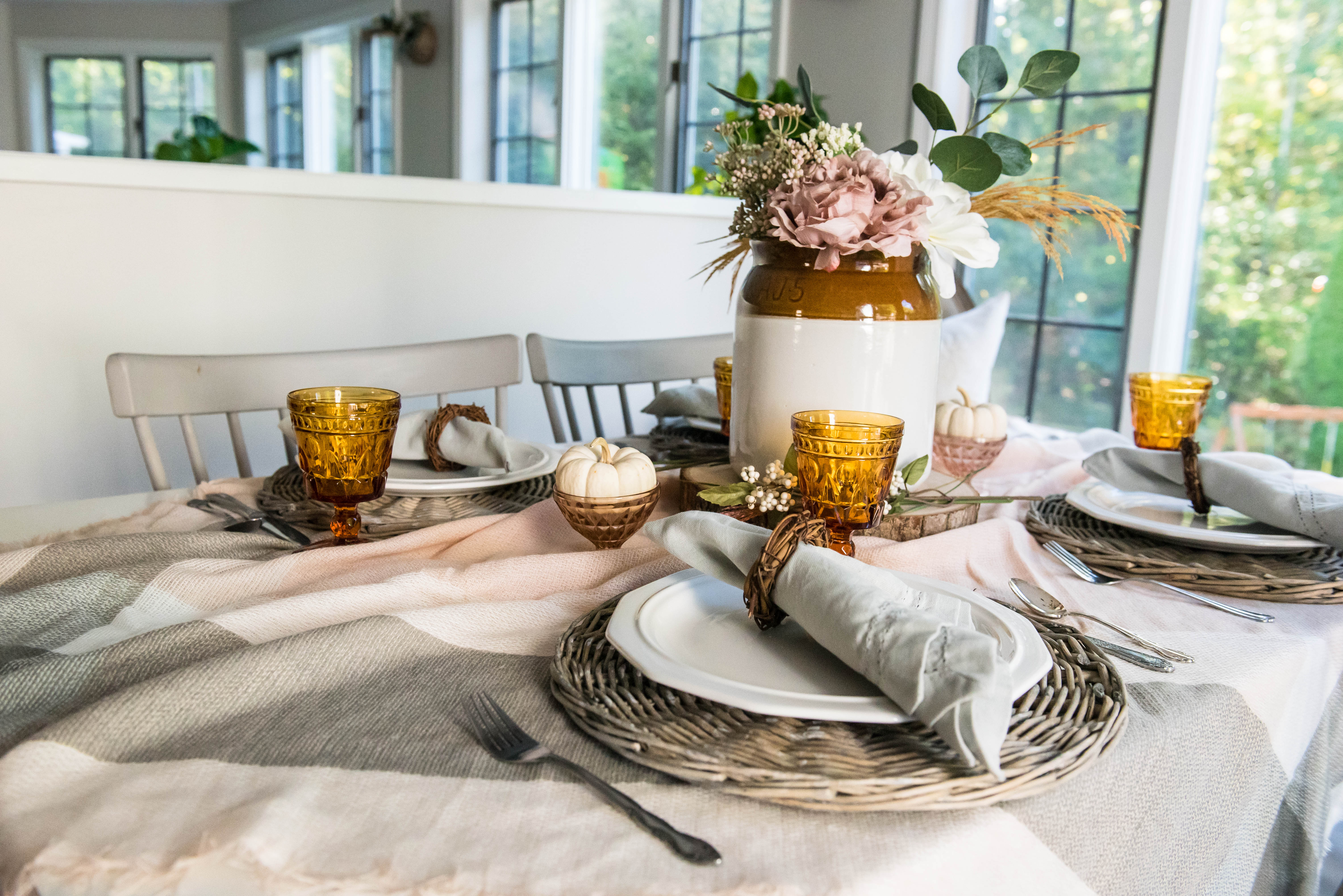 fall table setting